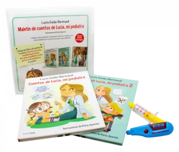 Imagen extra Maletín de cuentos de Lucía, mi pediatra 0
