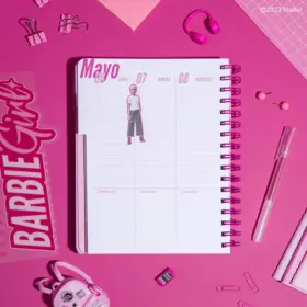 Imagen extra Agenda planner 2024 YATP "BarbieTM" 4
