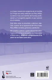 Miniatura contraportada Falso amor (Vancouver Storm, 2)
