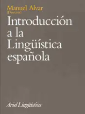 Portada Introducción a la Lingüística española