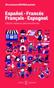 Portada Diccionario ESPASA pocket. Español - Francés. Français - Espagnol