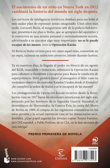 Contraportada Operación Kazán