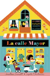 Portada La calle Mayor. Libro desplegable