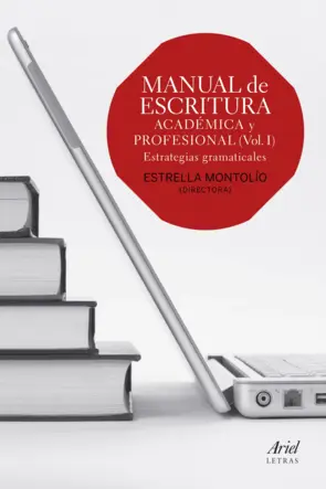 Portada Manual de escritura académica y profesional (Vol. I)