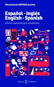 Portada Diccionario ESPASA pocket. Español - Inglés. English - Spanish