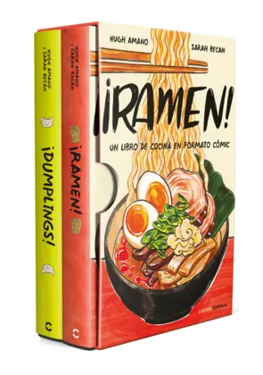 Portada Estuche ¡Ramen! + ¡Dumplings! Edición tapa blanda