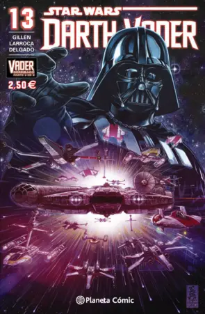 Portada Star Wars Darth Vader nº 13/25 (Vader derribado nº 02/06)