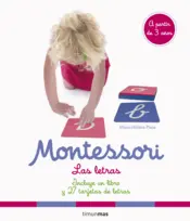 Portada Montessori. Las letras