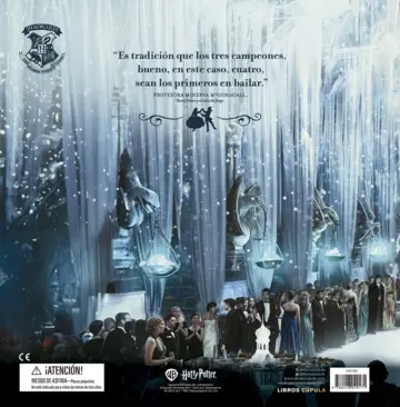 Contraportada Calendario Adviento Navidad en Hogwarts