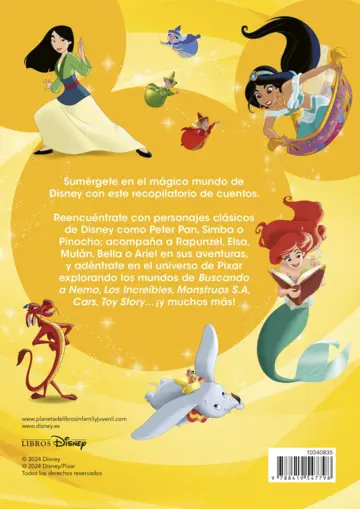 Contraportada 365 cuentos. Aventuras con amigos