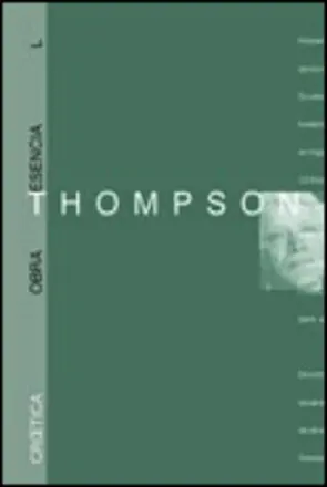 Portada E.P. Thompson esencial