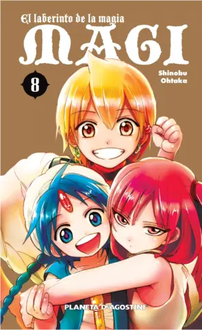 Portada Magi El laberinto de la magia nº 08/37