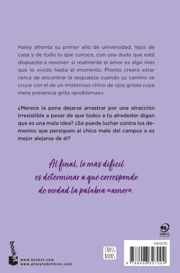 Contraportada Cómo llamarte amor 1. A gritos