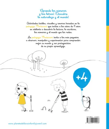 Contraportada Mi cuaderno Montessori +4