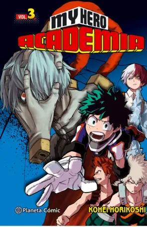Portada My Hero Academia nº 03