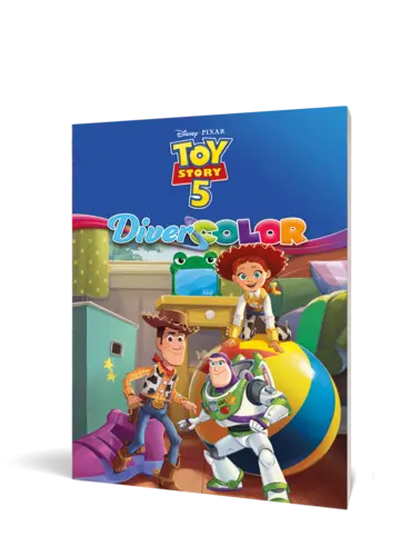 Portada Toy Story 5. Divercolor