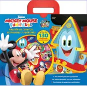Portada Mickey Mouse Funhouse. Maletín de cuentos, actividades y pegatinas