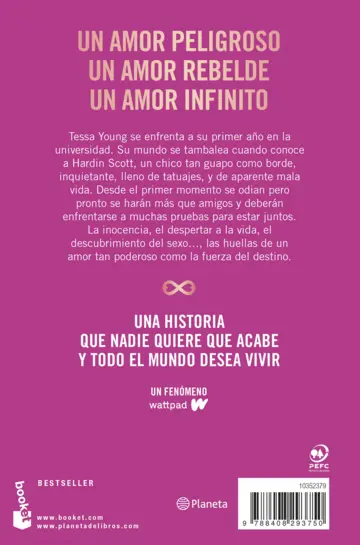 Contraportada After (Serie After, 1)