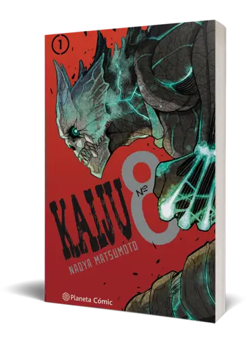 Portada Kaiju 8 nº 01