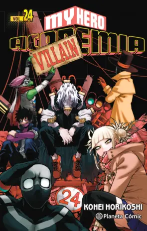 Portada My Hero Academia nº 24
