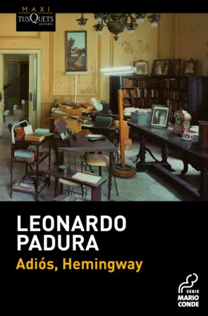 Portada Adiós, Hemingway