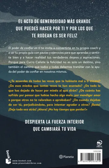 Contraportada El poder de confiar en ti