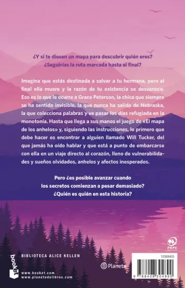 Contraportada El mapa de los anhelos