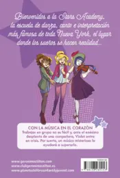 Miniatura contraportada Stars Academy 3. Con la música en el corazón