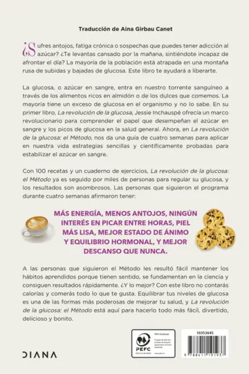 Contraportada La revolución de la glucosa: el Método