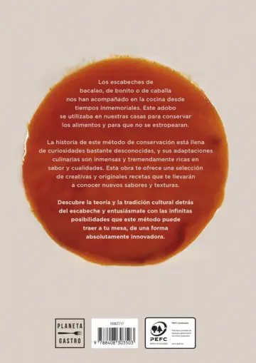 Contraportada Escabeches