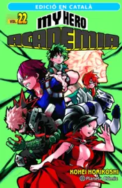 Portada My Hero Academia nº 22 (català)