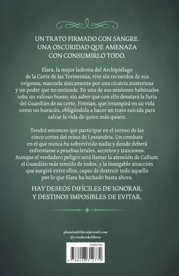 Contraportada Legado 1. Ecos de tormenta