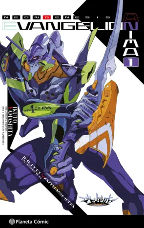 Portada Evangelion Anima (novela) nº 01