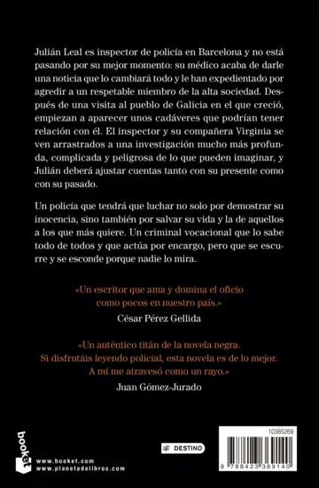 Contraportada Nadie en esta tierra