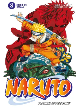 Portada Naruto Català nº 08/72