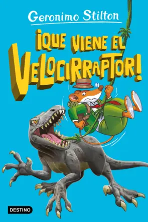 Portada La isla de los dinosaurios 3. ¡Que viene el velocirraptor!