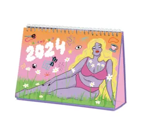 Portada Calendario mesa 2024 Isa Muguruza