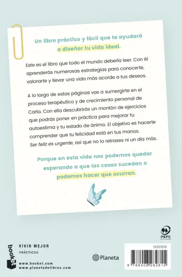 Contraportada Ser feliz es urgente