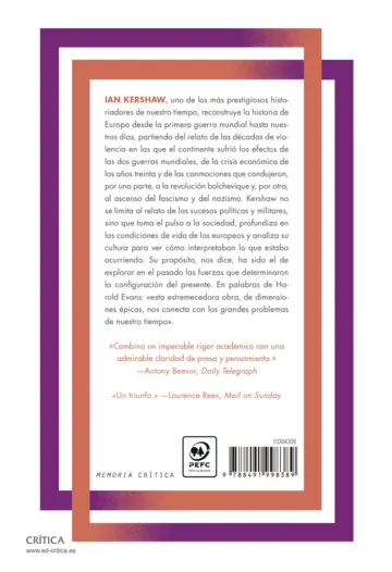 Contraportada Descenso a los infiernos