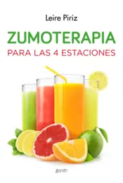 Portada Zumoterapia para las 4 estaciones