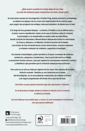 Miniatura contraportada Tras la pista del mal