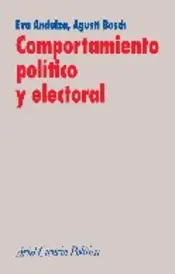 Portada Comportamiento político y electoral