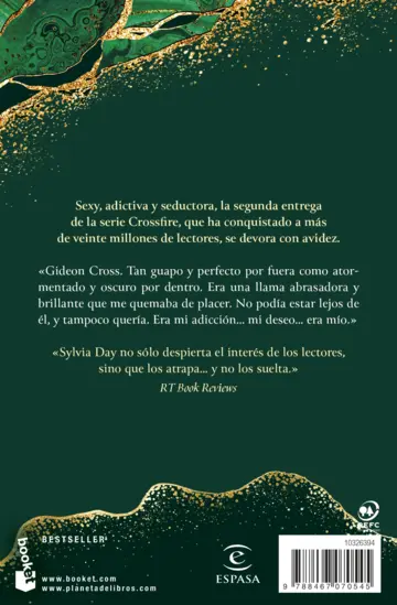 Contraportada Reflejada en ti (Crossfire 2)