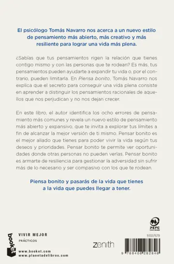 Contraportada Piensa bonito