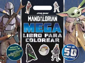 Portada Star Wars. The Mandalorian. Megalibro para colorear