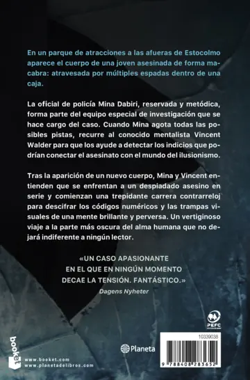 Contraportada El mentalista