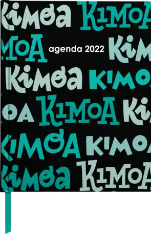 Portada Agenda anual semana vista 2022 Kimoa