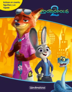 Portada Zootrópolis 2. Libroaventuras