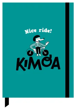 Portada Libreta cartoné Kimoa 'Nice ride'