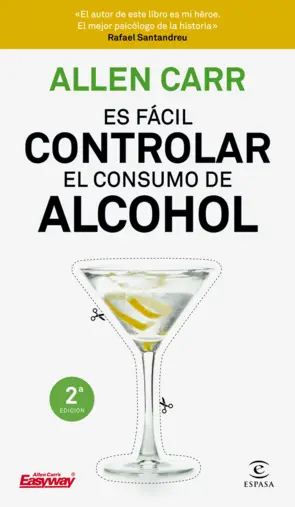 Portada Es fácil controlar el consumo de alcohol